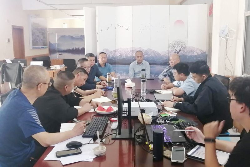 公司副總經(jīng)理茍仕聰、鄒世界一行赴向家壩灌區(qū)北總一期二步工程項(xiàng)目調(diào)研指導(dǎo)工作